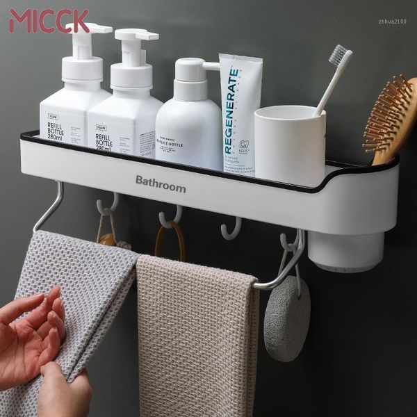 

bathroom storage & organization micck shelf shampoo shower holder kitchen rack organizer wall mounted corner accessories1