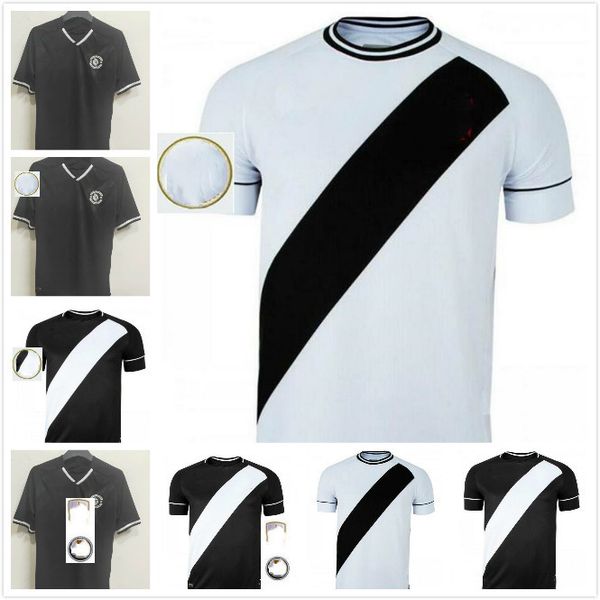 

21 vasco 20 da gama soccer jerseys maxi rios paulinho fabiano muriq custom 2021 2122 black white football shirt