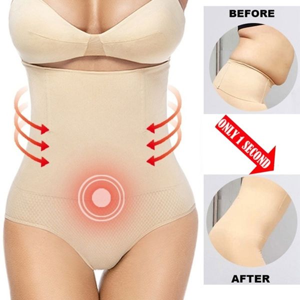 

magic body shapewear women high waist slimming control panties briefs lady corset underwear waist trainer butt lifter panties
