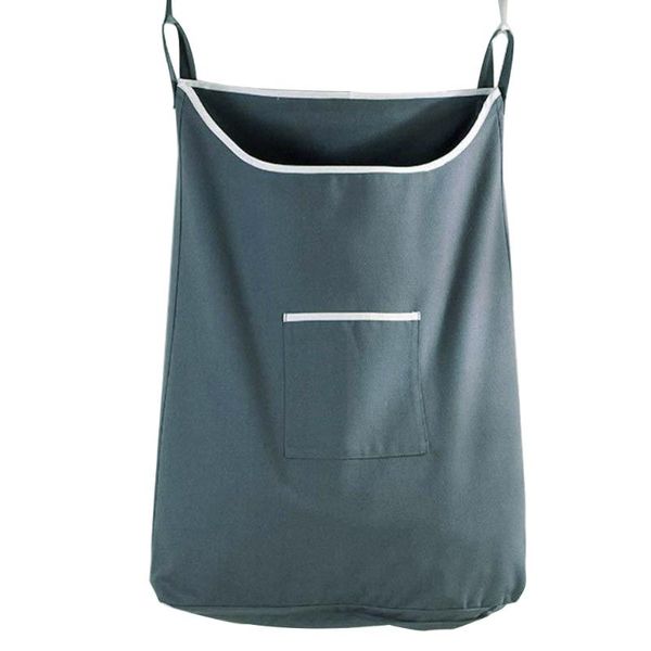 

storage bags laundry bag hanging organizer closet durable door wall