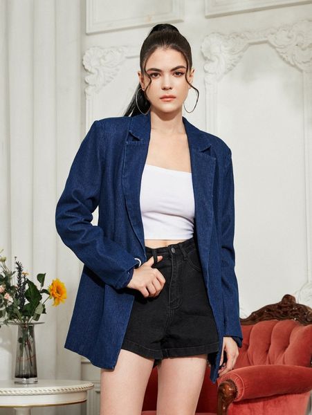 

x paulinegsrd o-ring detail solid blazer n6h6#, White;black