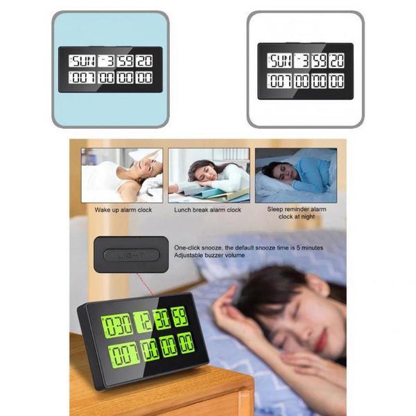 

other clocks & accessories electronic timer wide application with backlight wear-resistant led rechargeable