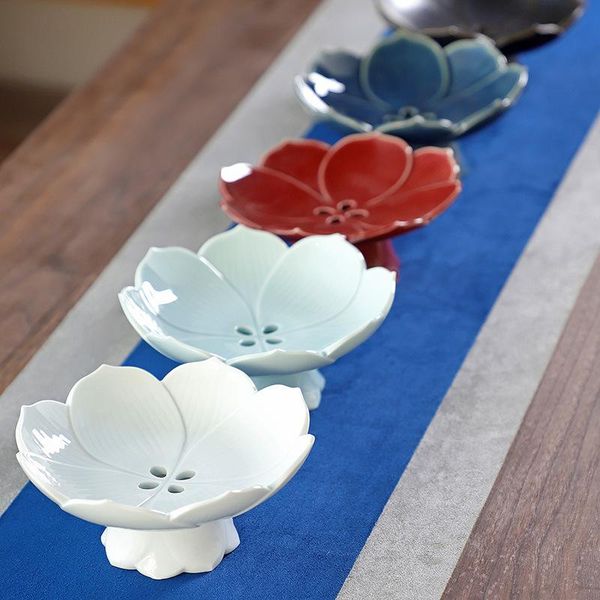 

dishes & plates creative european fruit plate filter living room ceramics tray el candy snack melon seeds nut dried
