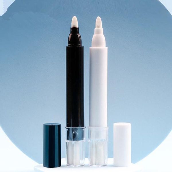 

100pcs 6ml empty nail remover bottling pen cosmetics container applicators liquid tube storage bottles & jars