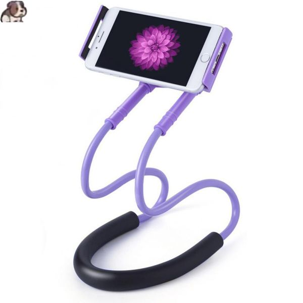 

cell phone mounts & holders 4-10 inch flexible neck holder lazy waist support selfie live show table car stand bracket your hand