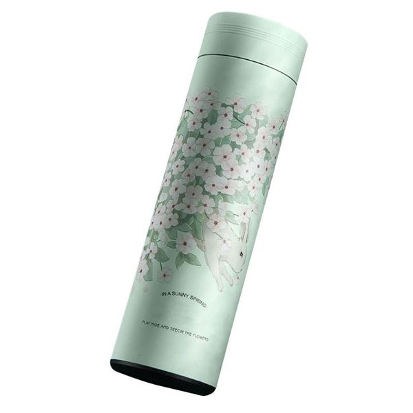 

water bottle stainless steel insulated flask vacuum cups portable for travel office lt88