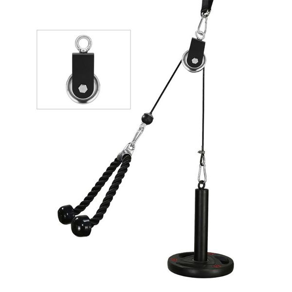 

accessories stainless steel lifting pulley hanging wheel silent load-bearing traction fitness bearing heavy workout gym equipment