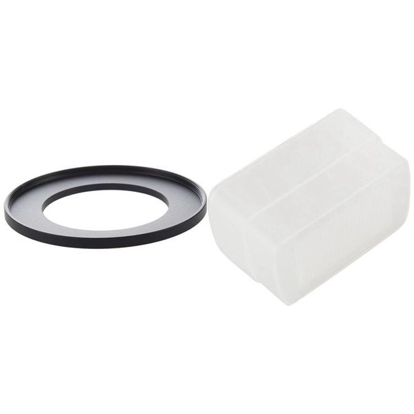 

lens adapters & mounts 1 pcs 49mm to 72mm camera filter 49mm-72mm step up ring adapter flash diffuser dome
