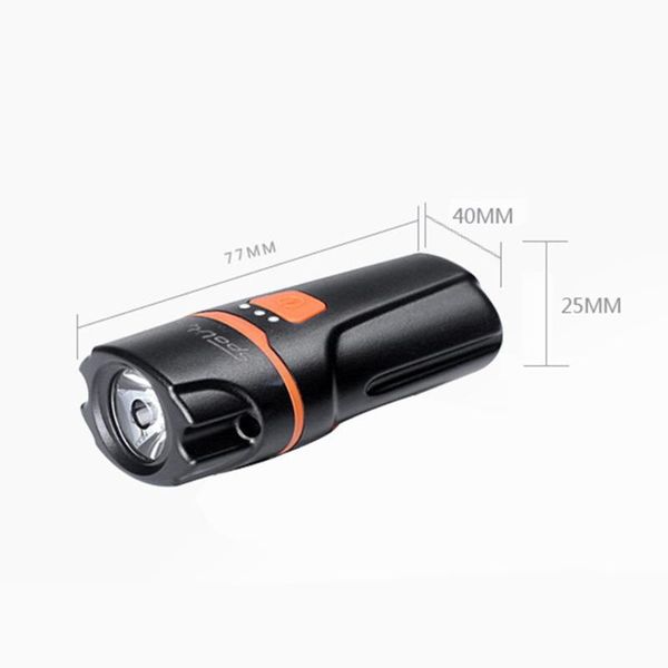 

bike lights waterproof rechargeable front light usb charging bicycle head lamp