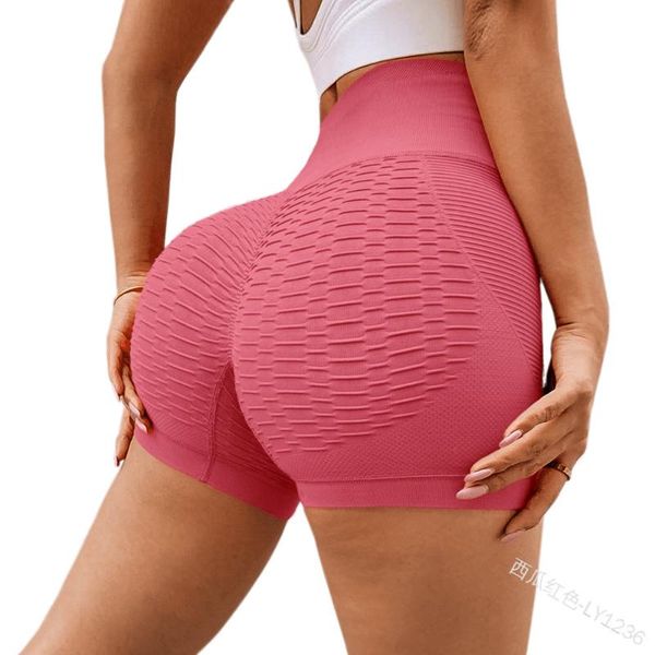 

women's shorts women yoga solid color high waist ladies sports leisure hip lift tight fashion fitness mini-shorts 2021, White;black