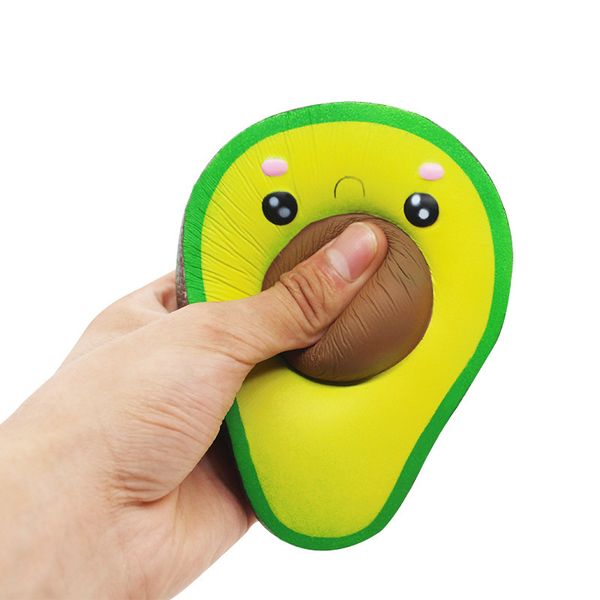 

3Pieces/LotKawaii Jumbo Avocado Squishy Fruit Squishies Slow Rising Scented Squeeze Toy Educational Toys For Children Kids Gifts