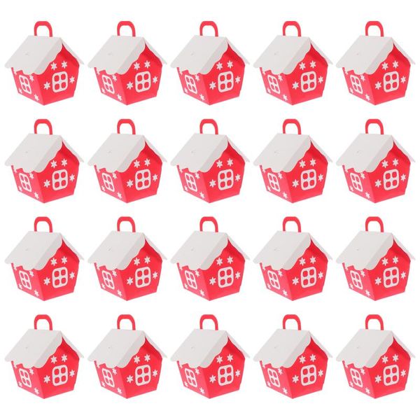 

gift wrap 20pcs delicate wrapping boxes christmas themed package paper containers