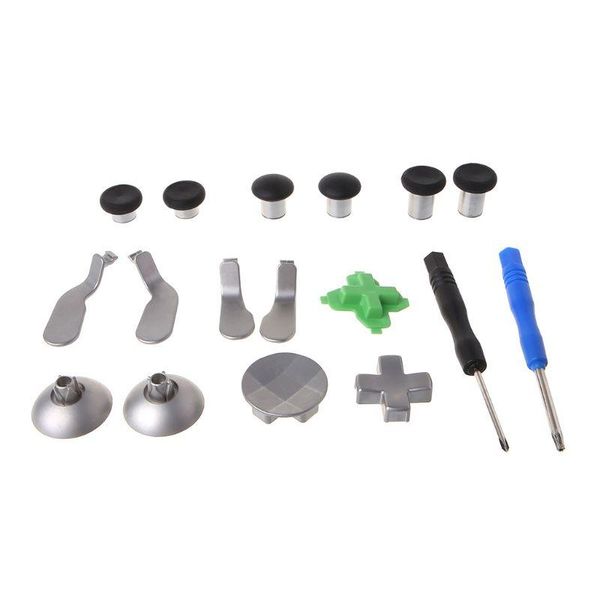 

15pcs/set swap thumb analog sticks grips stick d-pad bumper trigger button gamepad replacement for wireless controller p9ye game controllers