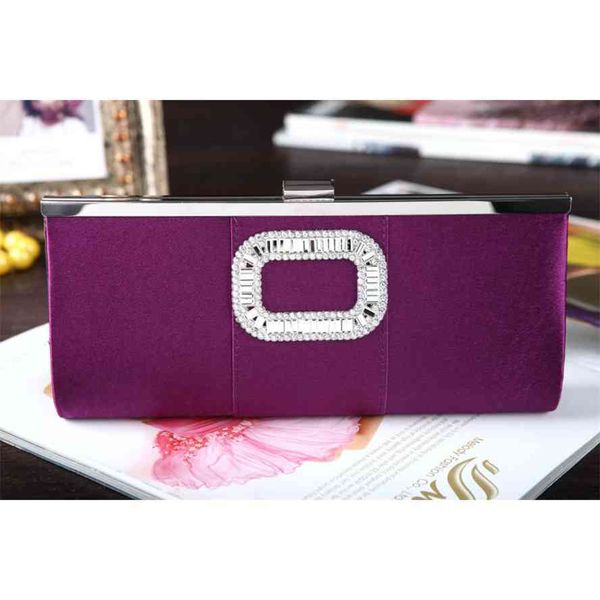 

new fashion buckle square diamond banquet dress cheongsam hand women's bag