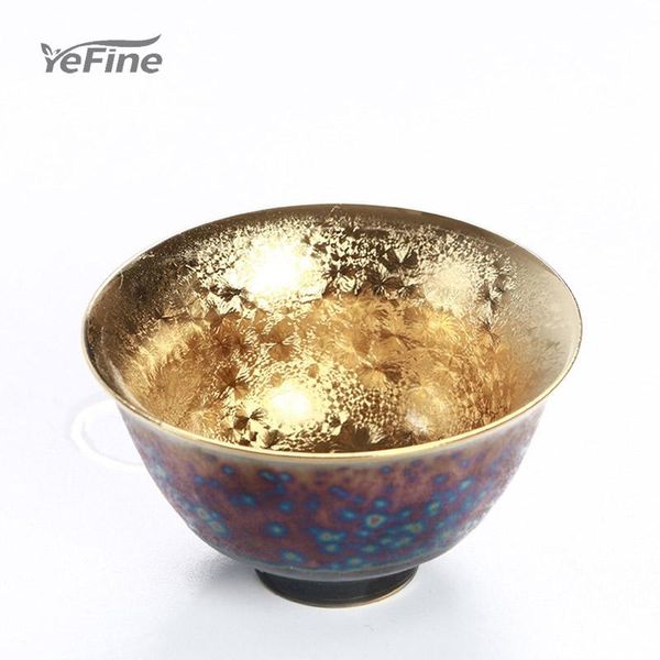 

yefine gold-plated teacup tea set cups & saucers