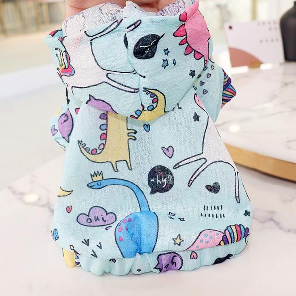 

dog apparel summer breathing sunproof drop pet hoodie coat outfit xs xl small medium animal cat costume wholesale supplies