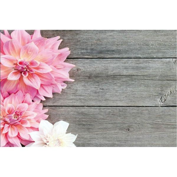 

party decoration retro wooden board backdrop pink white flowers background birthday wedding holiday baby shower decor po booth props