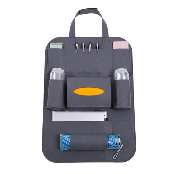 

car organizer seat back multi-pocket storage bag tablet holder automobiles interior accessory