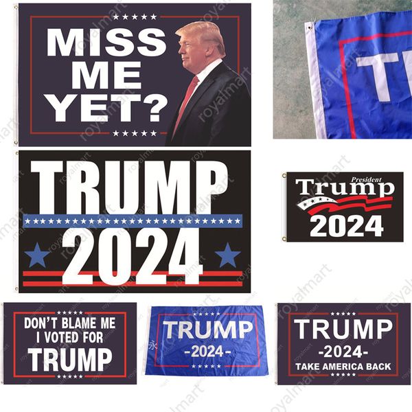 DHL Fast Доставка 3x5ft Trump Mess Me, но Кампания Баннер Флаги США 2024 Выборы проголосовали за Флаг Трампа