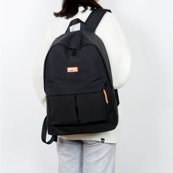 

backpack solid female portable bag color male travel school big sacks for teenage girls book shoulder ilnd