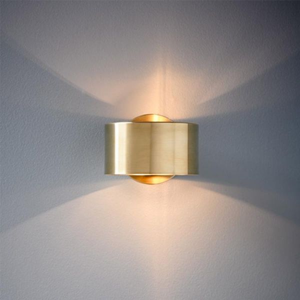 

modern nordic led wall light european small gold metal bedside lamp decorations lampara de pared bedroom decor bk50bd