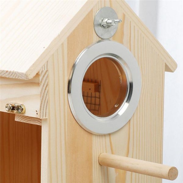 

rest rack wall mounted bird nest indoor clean wooden box can hang natural birdhouse cage cages