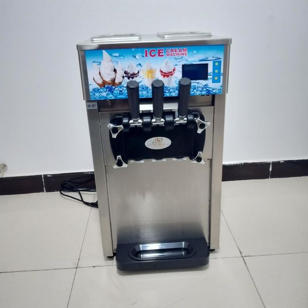 

ice cream making machine three-color soft 220v/110v desktype sweetener