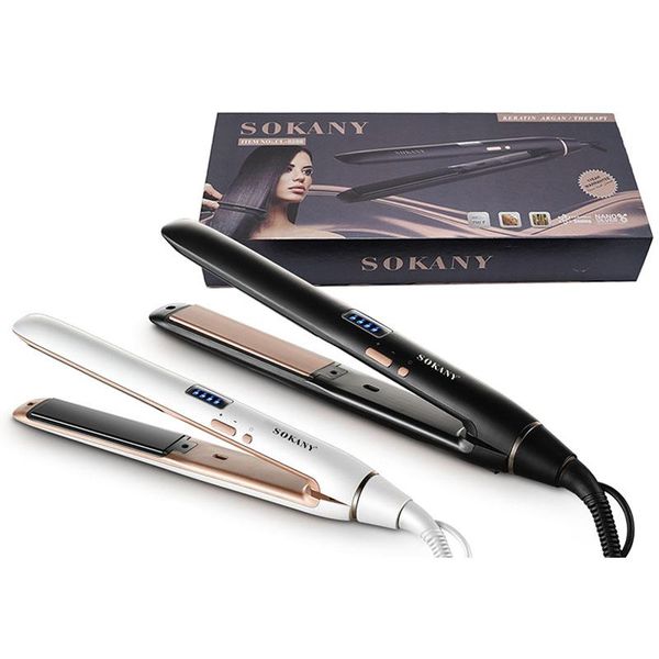 

electric hair brushes max 750 flat iron professional straightener smooth ceramic fast heating straightening salon tool smoothing 220-240v