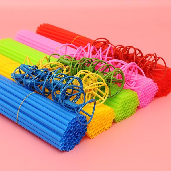 

party decoration 20pcs tractor balloon for aluminum film support rod foil parts arch birthday decorations kids