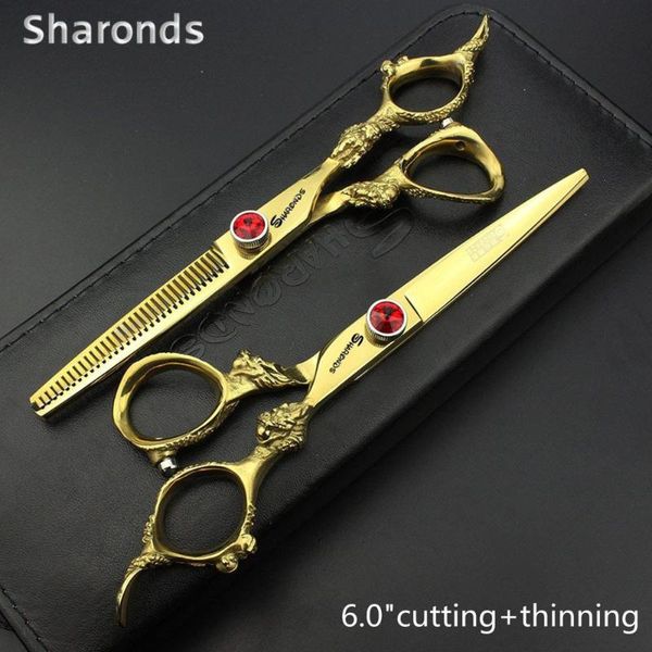 

hair scissors 5.5/6/7 inch japan gold 440c imported professional hairdressing barber hairdresser dedicated