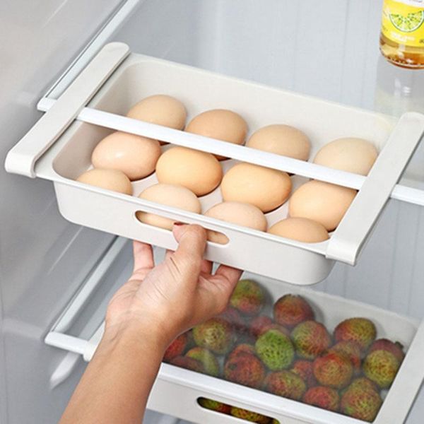 

storage bottles & jars 2pcs kitchen refrigerator eggs box holder container case neat space saving organizer
