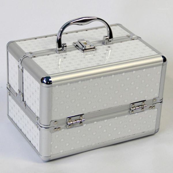 

bathroom storage & organization make up box cute cosmetic makeup organizer jewelry women for cosmetics boxes bag suitcase1
