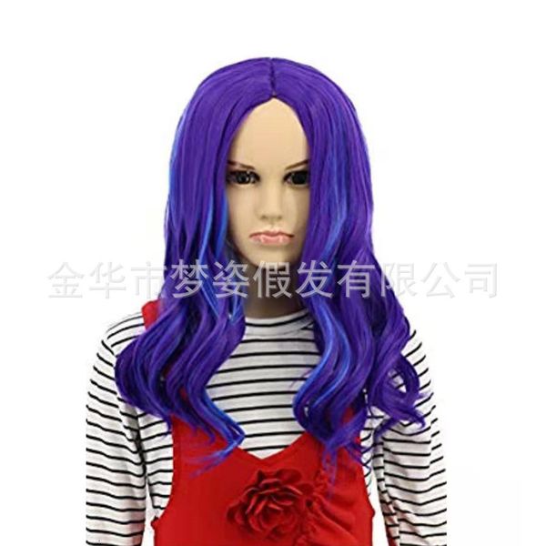 

3 movie character descendant mar wig, Black