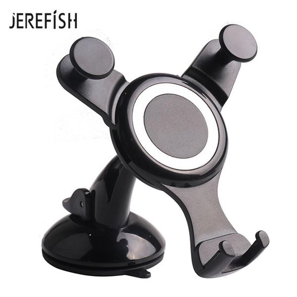 

cell phone mounts & holders gravity car holder bracket mount cup universal mobile suction windshield locking accessories