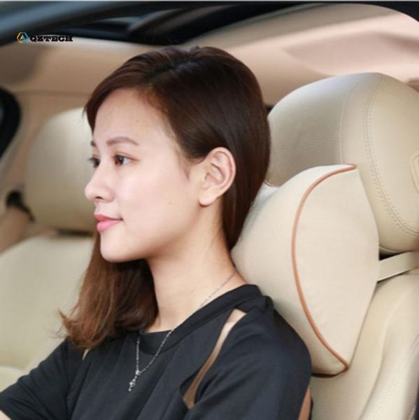 

seat cushions car accessories headrest qztech pillow memory cotton neck cushion