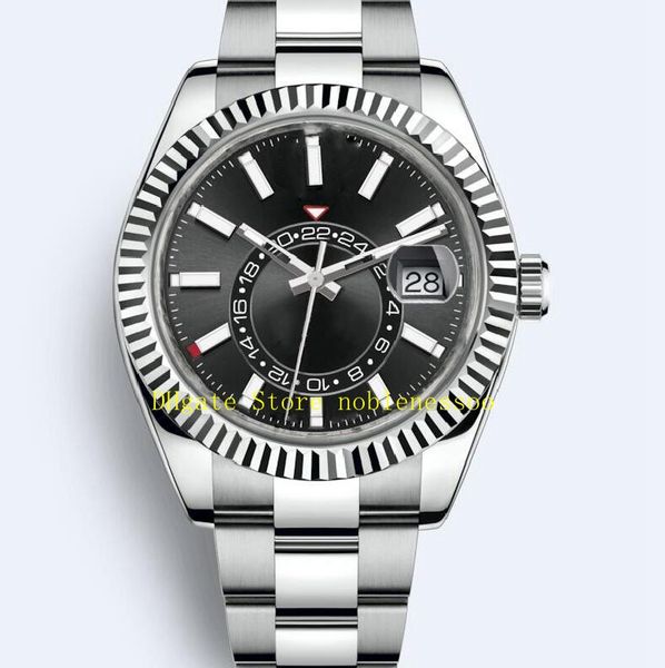 

20 color men's watch auto steel yellow gold rose men oyster bracelet 326933 326934 326938 asia 2813 mechanical automatic watches wristw, Slivery;brown