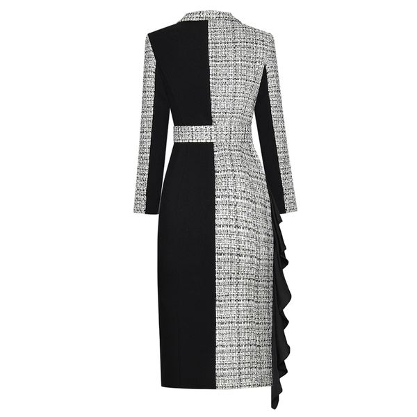 

coat coat seqinyy weave long coat 202 autumn white female fashion design womanhood mended thin outwear, Tan;black