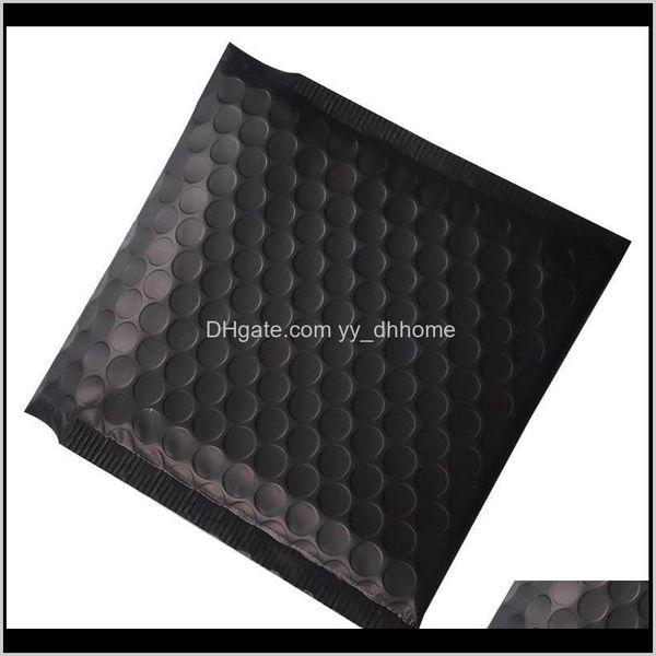 100 Black Envelope SelfSealing Foam Aluminium Foil Express ￠ prova d'￡gua XM2GV embrulhar xdvpj