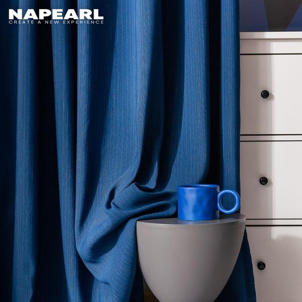 

modern thick blackout curtains for living room window bedroom treatment drapes solid color finished blinds curtain &
