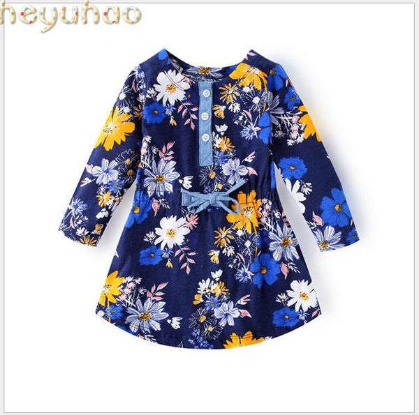 

girl's dresses the baby cotton dress, Red;yellow