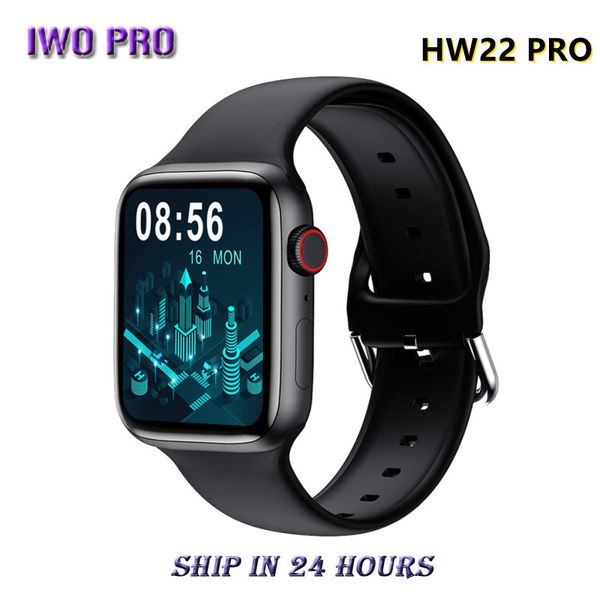 

2021 hw22 pro smart watch 2021 men women split screen display smartwatch body temperature monitor for ios huawei xiaomi watchg, Slivery;brown