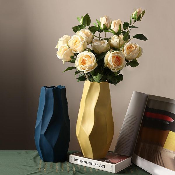

vases modern minimalist ceramic vase home decoration living room flower crafts for