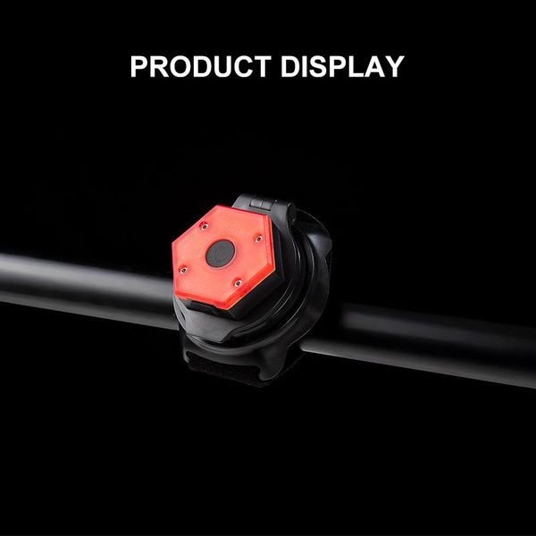 

bike groupsets bicycle rear view mirror with lighted multifunctional 2-in-1 reflector 360 swivel night riding emergency lightin