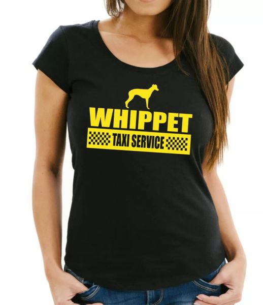 

sale whippet dog slogan taxi womens t-shirt dog m greyhound, White;black