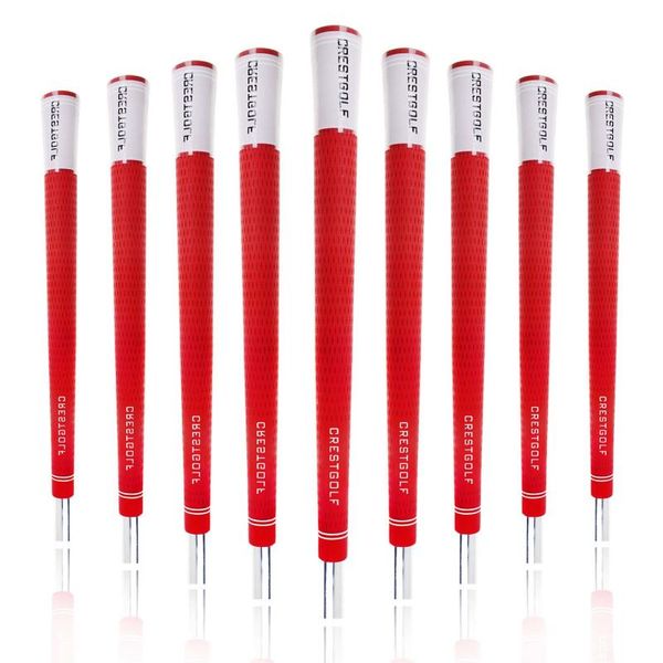 

club grips classic style red green blue black soft rubber golf
