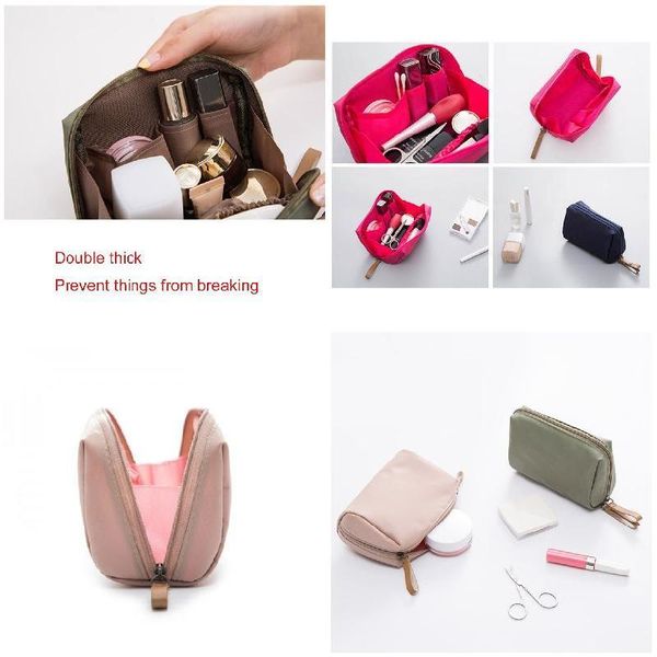 

cosmetic bags & cases women nylon bag small make up organizer storage waterproof travel necessities