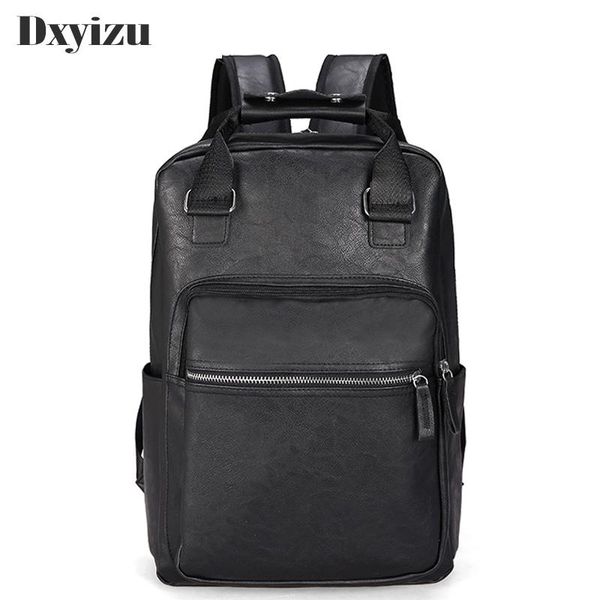 

backpack casual leisure preppy style school bag for college simple design daypacks mochila male
