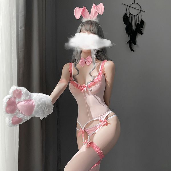 

bunny girls costumes women sexi cosplay for women ladies erotic lingerie babydolls dress, Red;black