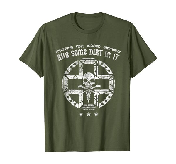 

Rub Some Dirt In It Medic EMS EMT Paramedic On Skull Shirt, Mainly pictures