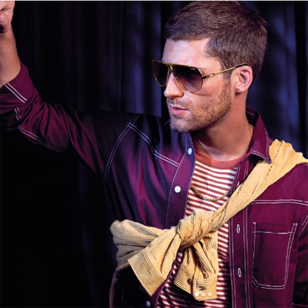 

viper glasseskajila new sunglasses 1114 fashion metal cza953 toad men's sunglasses, White;black